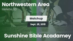 Matchup: Northwestern Area vs. Sunshine Bible Acadamey 2018