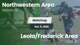 Matchup: Northwestern Area vs. Leola/Frederick Area 2020