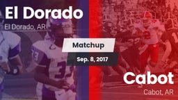 Matchup: El Dorado vs. Cabot  2017