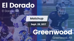 Matchup: El Dorado vs. Greenwood  2017