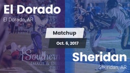 Matchup: El Dorado vs. Sheridan  2017
