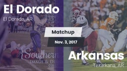Matchup: El Dorado vs. Arkansas  2017