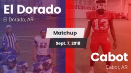Matchup: El Dorado vs. Cabot  2018