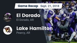 Recap: El Dorado  vs. Lake Hamilton  2018