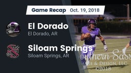 Recap: El Dorado  vs. Siloam Springs  2018