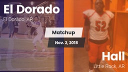 Matchup: El Dorado vs. Hall  2018