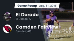 Recap: El Dorado  vs. Camden Fairview  2018