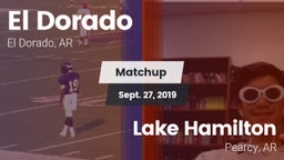 Matchup: El Dorado vs. Lake Hamilton  2019