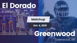 Matchup: El Dorado vs. Greenwood  2019