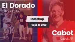 Matchup: El Dorado vs. Cabot  2020
