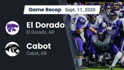 Recap: El Dorado  vs. Cabot  2020