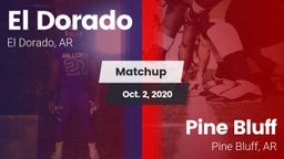Matchup: El Dorado vs. Pine Bluff  2020