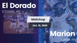 Matchup: El Dorado vs. Marion  2020
