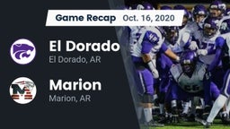 Recap: El Dorado  vs. Marion  2020