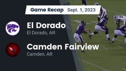 Recap: El Dorado  vs. Camden Fairview  2023