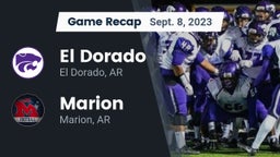 Recap: El Dorado  vs. Marion  2023