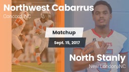 Matchup: Northwest Cabarrus vs. North Stanly  2017