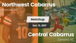 Matchup: Northwest Cabarrus vs. Central Cabarrus  2017