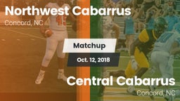 Matchup: Northwest Cabarrus vs. Central Cabarrus  2018
