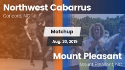 Matchup: Northwest Cabarrus vs. Mount Pleasant  2019