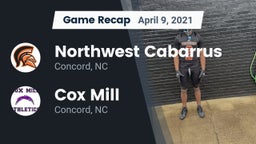 Recap: Northwest Cabarrus  vs. Cox Mill  2021