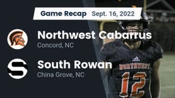 Recap: Northwest Cabarrus  vs. South Rowan  2022