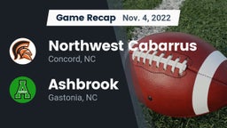 Recap: Northwest Cabarrus  vs. Ashbrook  2022