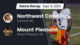 Recap: Northwest Cabarrus  vs. Mount Pleasant  2023
