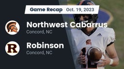 Recap: Northwest Cabarrus  vs. Robinson  2023
