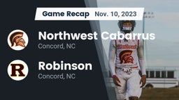 Recap: Northwest Cabarrus  vs. Robinson  2023
