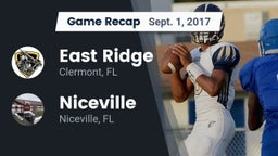 Recap: East Ridge  vs. Niceville  2017