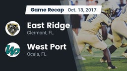Recap: East Ridge  vs. West Port  2017