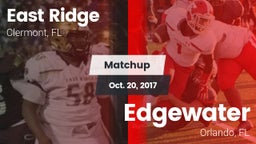 Matchup: East Ridge vs. Edgewater  2017