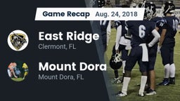 Recap: East Ridge  vs. Mount Dora  2018