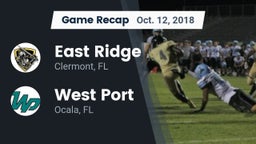 Recap: East Ridge  vs. West Port  2018