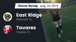 Recap: East Ridge  vs. Tavares  2019