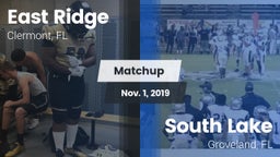 Matchup: East Ridge vs. South Lake  2019