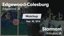 Matchup: Edgewood-Colesburg vs. Starmont  2016