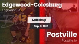 Matchup: Edgewood-Colesburg vs. Postville  2017