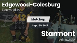 Matchup: Edgewood-Colesburg vs. Starmont  2017