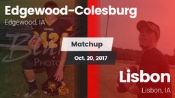 Matchup: Edgewood-Colesburg vs. Lisbon  2017