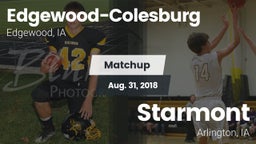 Matchup: Edgewood-Colesburg vs. Starmont  2018