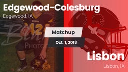 Matchup: Edgewood-Colesburg vs. Lisbon  2018