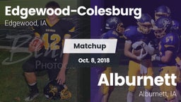 Matchup: Edgewood-Colesburg vs. Alburnett  2018