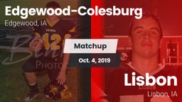 Matchup: Edgewood-Colesburg vs. Lisbon  2019
