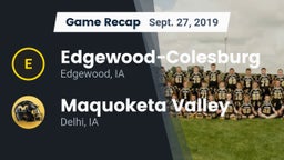 Recap: Edgewood-Colesburg  vs. Maquoketa Valley  2019