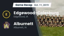 Recap: Edgewood-Colesburg  vs. Alburnett  2019