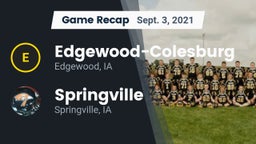 Recap: Edgewood-Colesburg  vs. Springville  2021