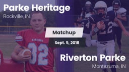 Matchup: Parke Heritage vs. Riverton Parke  2018