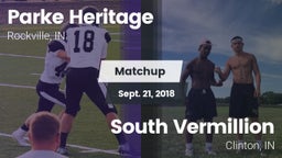 Matchup: Parke Heritage vs. South Vermillion  2018